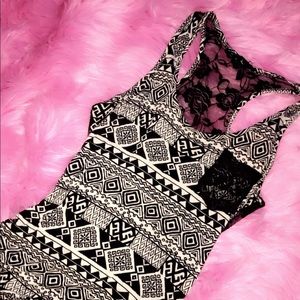 Tribal Print Tank Top